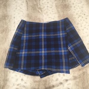 Plaid skort